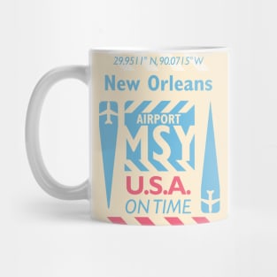 MSY New Orleans airport code design 270921 Mug